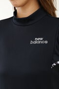 メッシュ 半袖 モックネック ワンピース (WOMENS)
