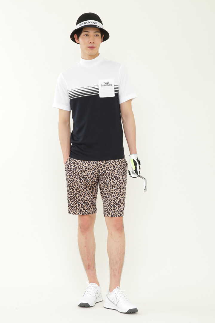 メッシュ 半袖 モックネック プルオーバー (MENS)