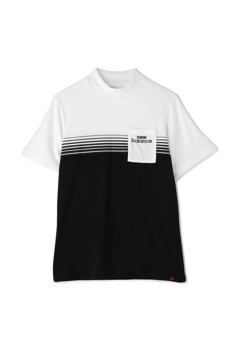 メッシュ 半袖 モックネック プルオーバー (MENS)
