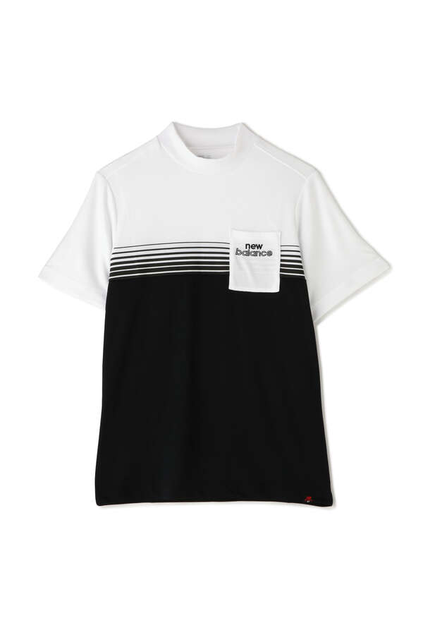 メッシュ 半袖 モックネック プルオーバー (MENS)