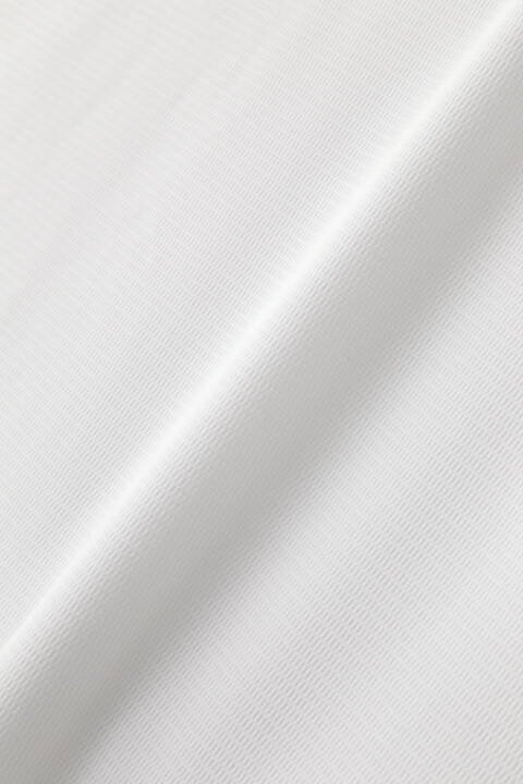 レオパードロゴ メッシュ 半袖 モックネック プルオーバー (MENS)
