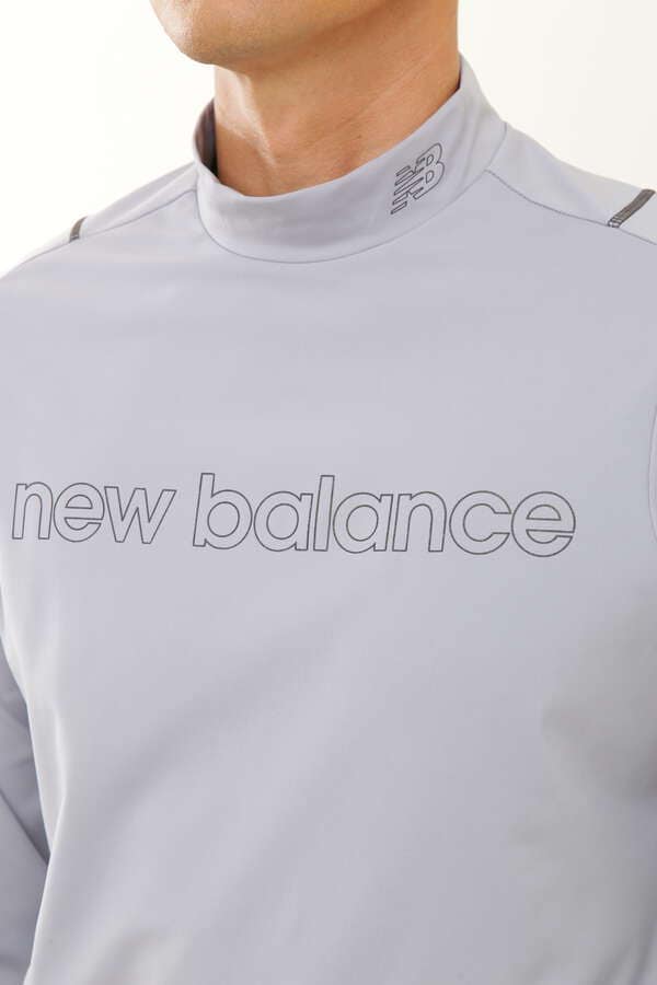 インターロックピケ 長袖 モックネック プルオーバー (MENS WORLD)（0122267002） | New Balance Golf (  ニューバランスゴルフ ) | 【公式】通販 MIX.Tokyo