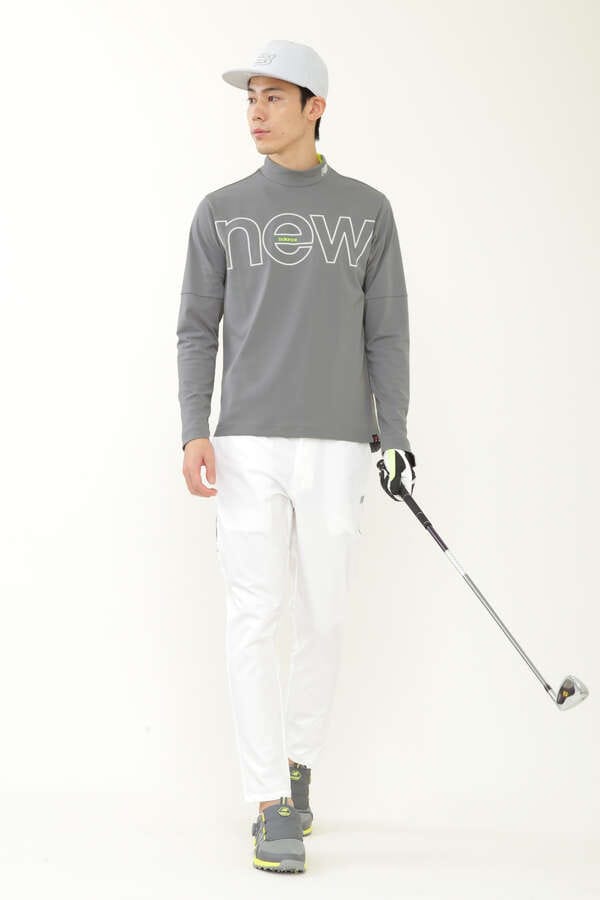 トリコットジャージー 長袖 モックネック プルオーバー (MENS SPORT)（0122267005） | New Balance Golf (  ニューバランスゴルフ ) | 【公式】通販 MIX.Tokyo