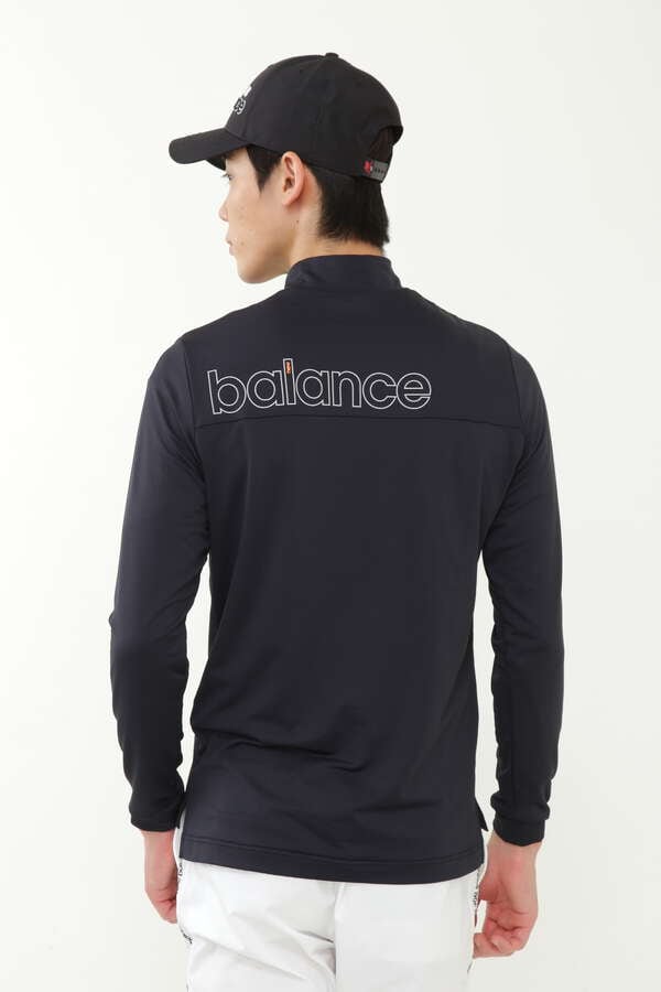 インレイ裏起毛 長袖 モックネック プルオーバー (MENS SPORT)（0122267006） | New Balance Golf (  ニューバランスゴルフ ) | 【公式】通販 MIX.Tokyo