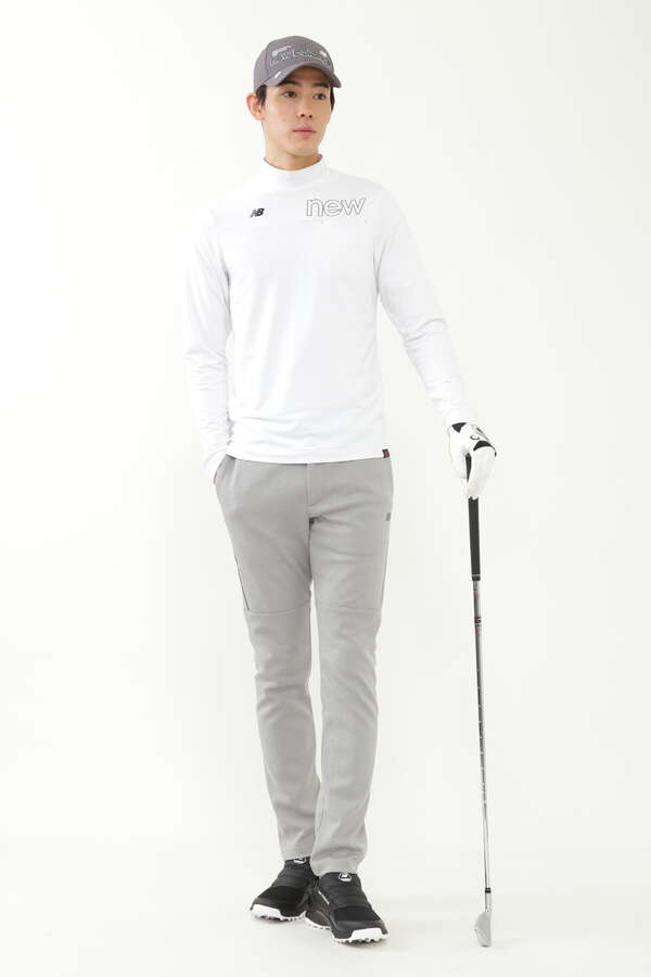 インレイ裏起毛 長袖 モックネック プルオーバー (MENS SPORT)（0122267006） | New Balance Golf (  ニューバランスゴルフ ) | 【公式】通販 MIX.Tokyo