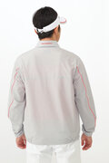 4WAYストレッチシャンブレー フルジップ ウインド ブルゾン (MENS WORLD)
