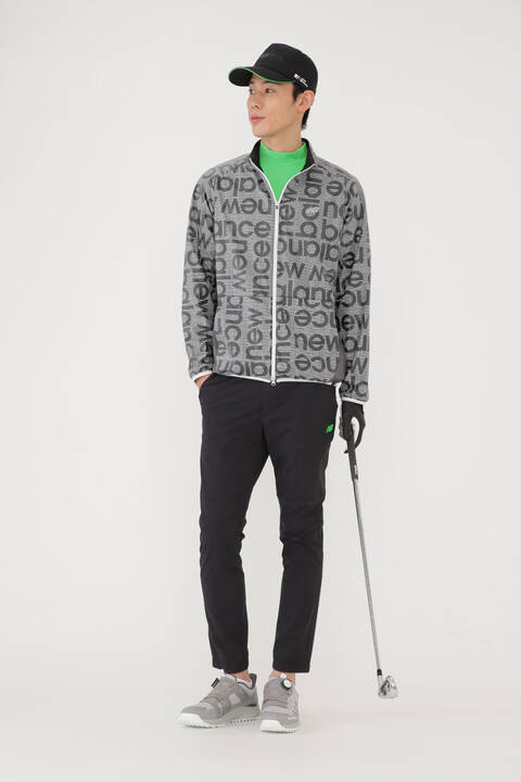 ブロックシャドーロゴ フルジップ ウインド ブルゾン (MENS SPORT)