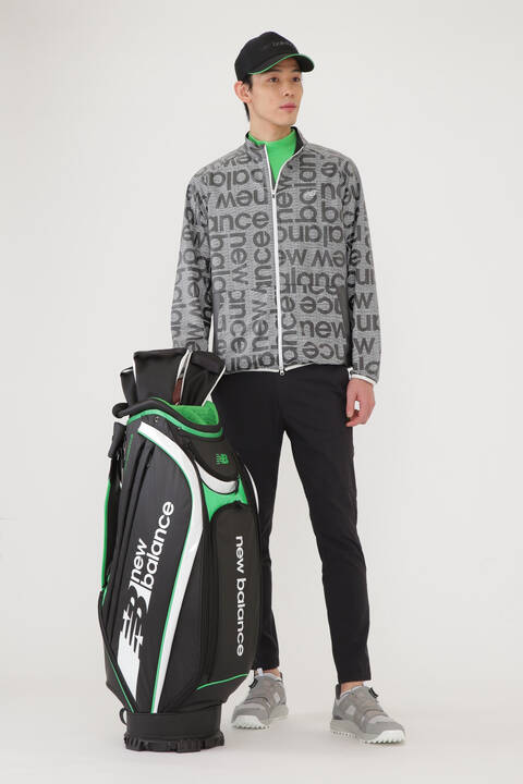 ブロックシャドーロゴ フルジップ ウインド ブルゾン (MENS SPORT)