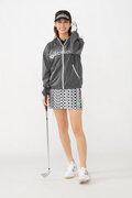 【オンライン限定カラーあり】ブロックシャドーロゴ フルジップ ウインド フーディー (WOMENS)