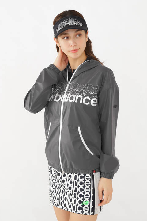 【オンライン限定カラーあり】ブロックシャドーロゴ フルジップ ウインド フーディー (WOMENS)