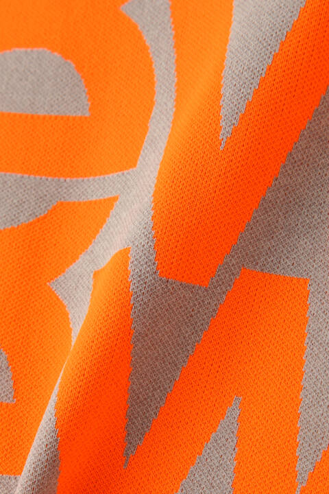 リピートロゴ スリーブレス モックネック ニット ワンピース (WOMENS SPORT)