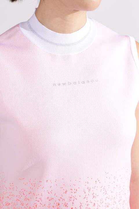 【直営店舗限定】NBグラデーション スリーブレス ニット ワンピース (WOMENS)