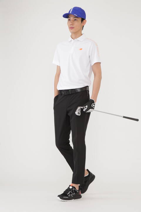 ドビーストライプ テーパード ロングパンツ (MENS SPORT)
