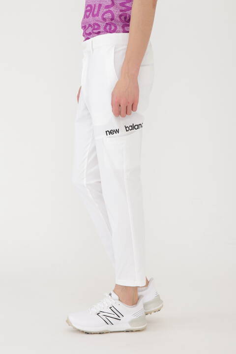 ドビーバイアスチェック 接触冷感 テーパード クロップドパンツ (MENS SPORT)