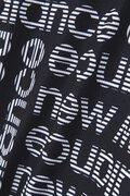 ブロックボーダーロゴ スリム クロップドパンツ (MENS SPORT)