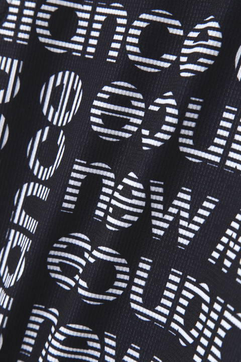 ブロックボーダーロゴ スリム クロップドパンツ (MENS SPORT)