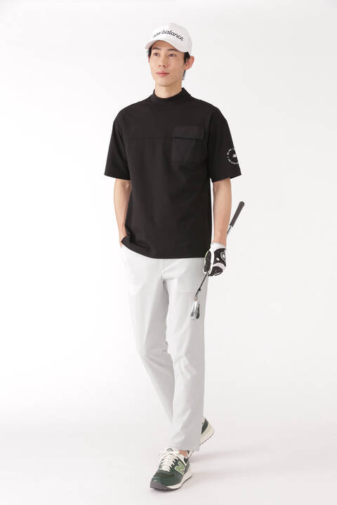 4WAYストレッチ ピンストライプ テーパード ロングパンツ (MENS METRO)