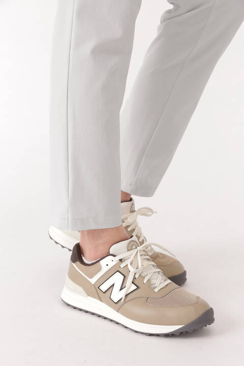 4WAYストレッチ ピンストライプ テーパード ロングパンツ (MENS METRO)