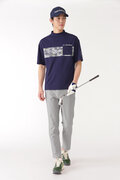 4WAYストレッチ ピンストライプ テーパード ロングパンツ (MENS METRO)