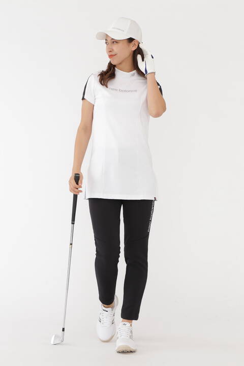 ストレッチタフタ テーパード ロングパンツ (WOMENS SPORT)