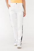 ストレッチタフタ テーパード ロングパンツ (WOMENS SPORT)