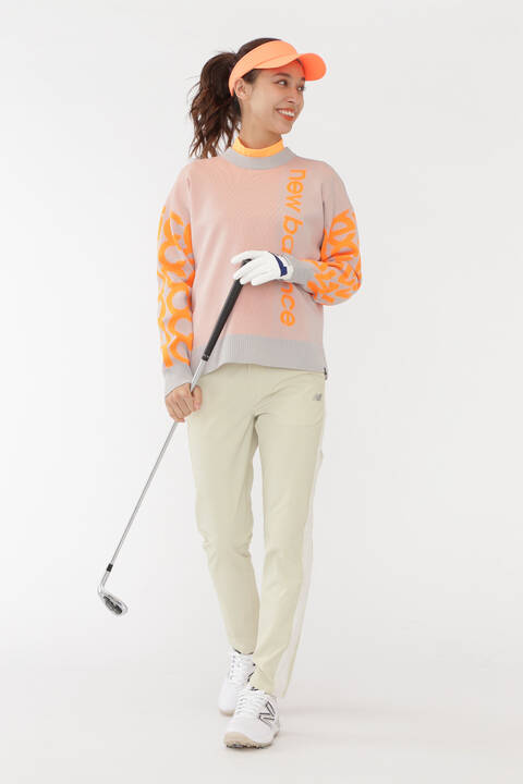 ストレッチタフタ テーパード ロングパンツ (WOMENS SPORT)