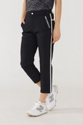 ドビーバイアスチェック 接触冷感 テーパード クロップドパンツ (WOMENS SPORT)