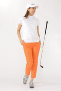 シャンブレー スリム クロップドパンツ (WOMENS METRO)
