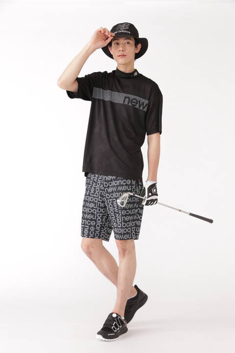 ブロックボーダーロゴ ショートパンツ (MENS SPORT)