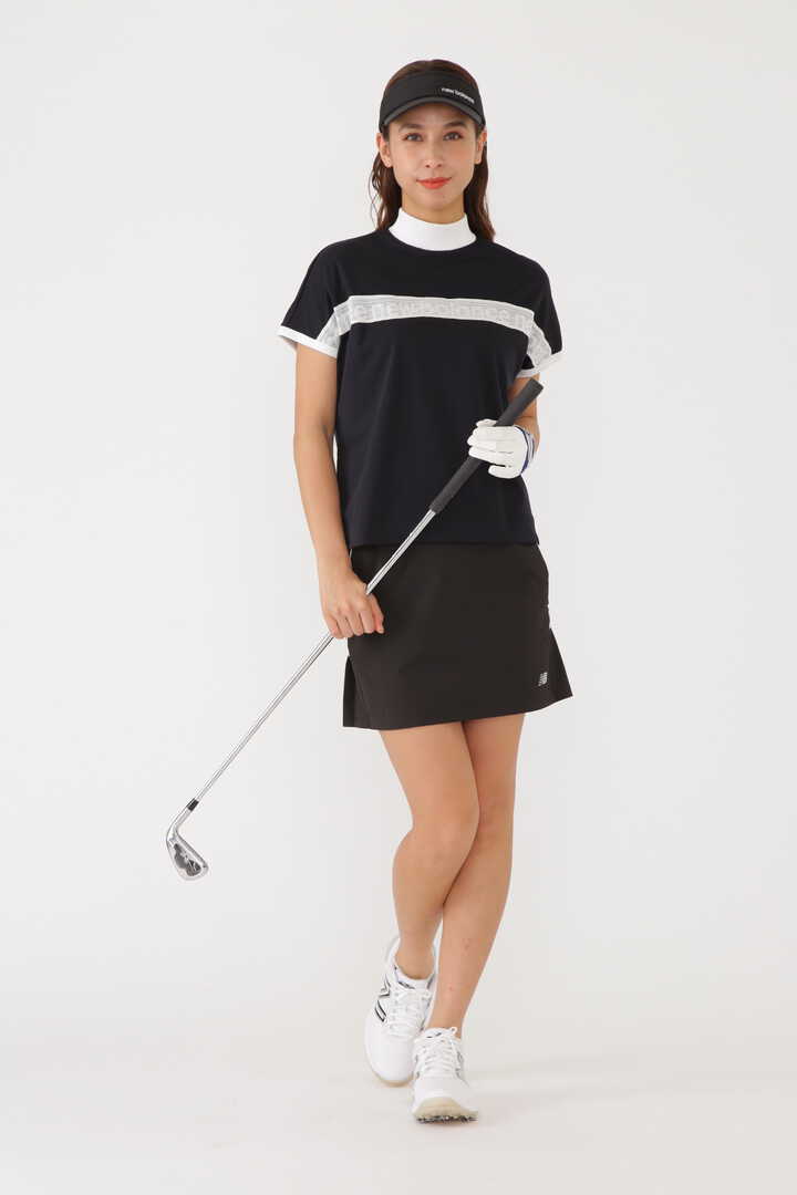 ストレッチタフタ バックプリーツ スカート (WOMENS SPORT)