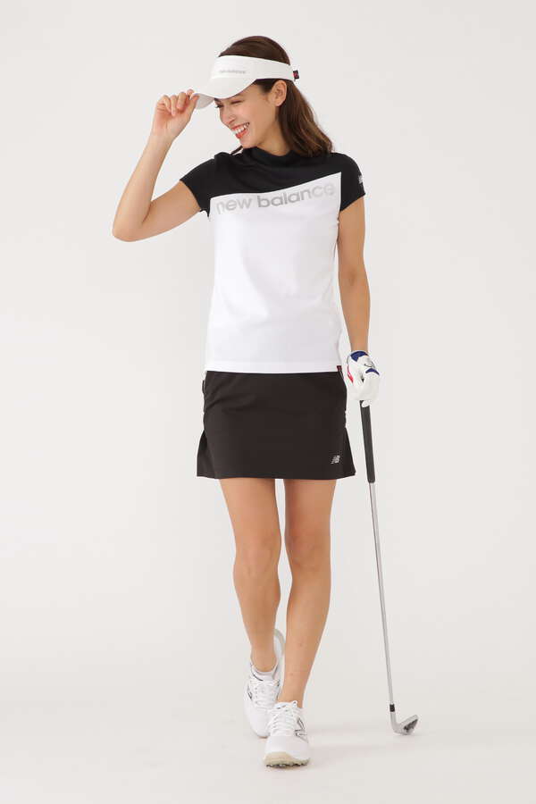 ストレッチタフタ バックプリーツ スカート (WOMENS SPORT)