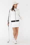 ストレッチタフタ バックプリーツ スカート (WOMENS SPORT)
