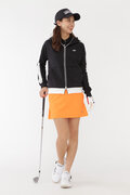 ストレッチタフタ バックプリーツ スカート (WOMENS SPORT)