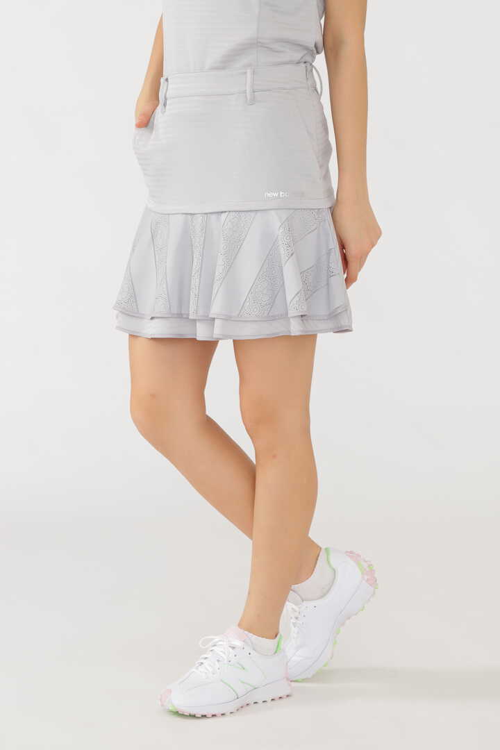 フラワーレース スウェット スカート (WOMENS SPORT)