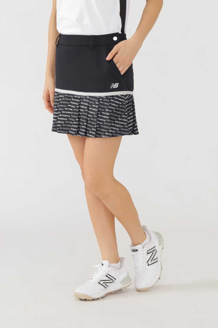 無地×スライドロゴ インナー付き プリーツ スカート (WOMENS SPORT)