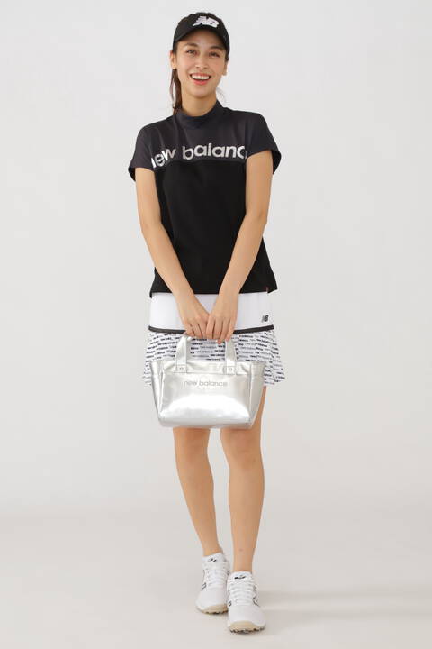 無地×スライドロゴ インナー付き プリーツ スカート (WOMENS SPORT)