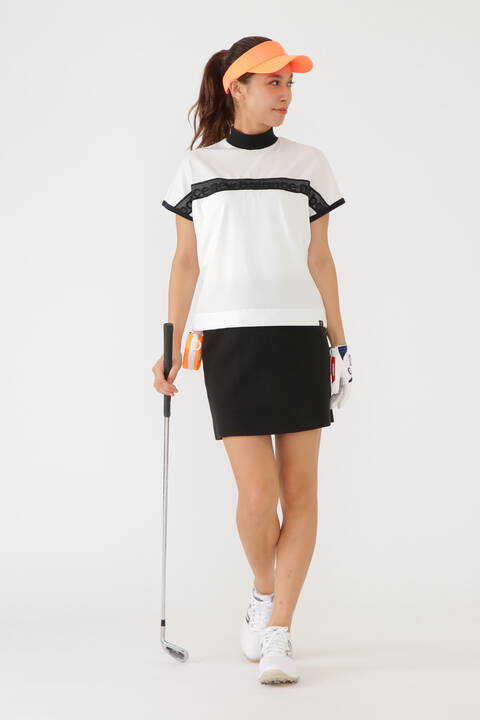 タックボーダー ニット スカート (WOMENS SPORT)