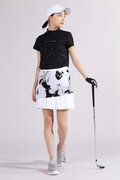【直営店舗限定】ハイビスカス プリーツ ニット スカート (WOMENS)