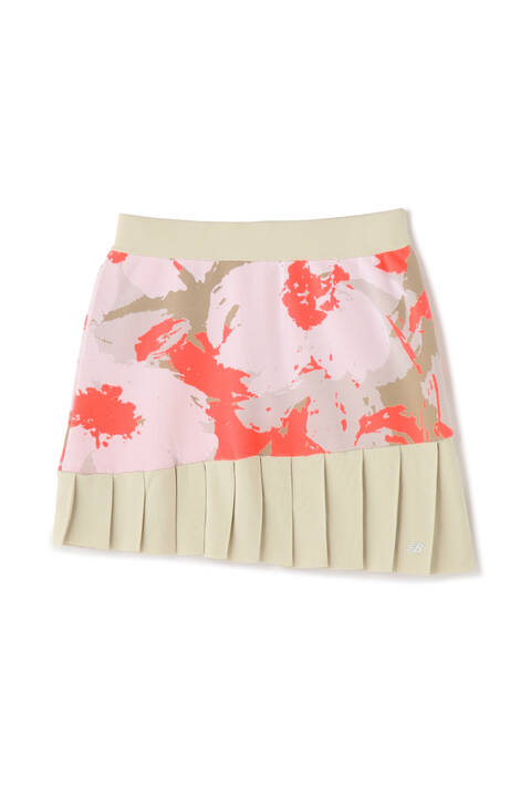 【直営店舗限定】ハイビスカス プリーツ ニット スカート (WOMENS)