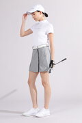 【直営店舗限定】バイアスロゴ スウェット スカート (WOMENS)