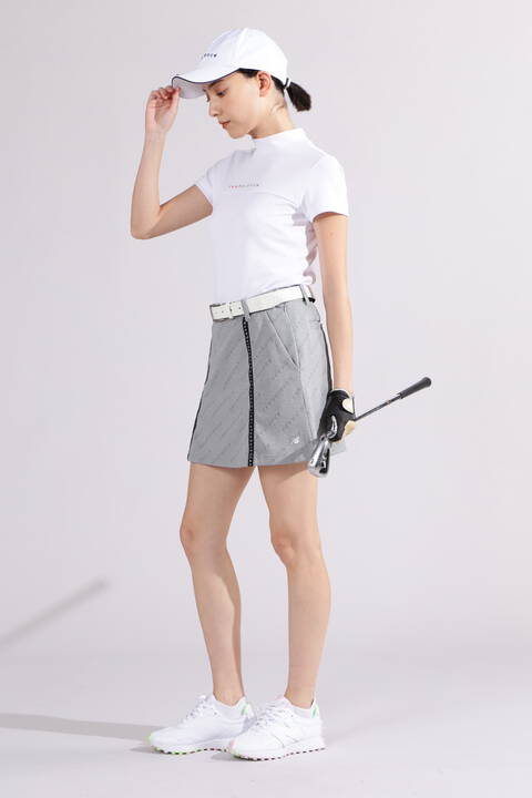 【直営店舗限定】バイアスロゴ スウェット スカート (WOMENS)