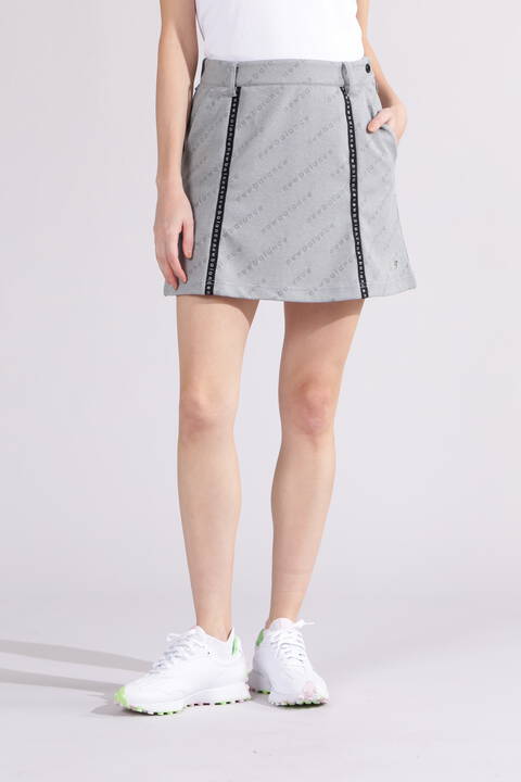 【直営店舗限定】バイアスロゴ スウェット スカート (WOMENS)