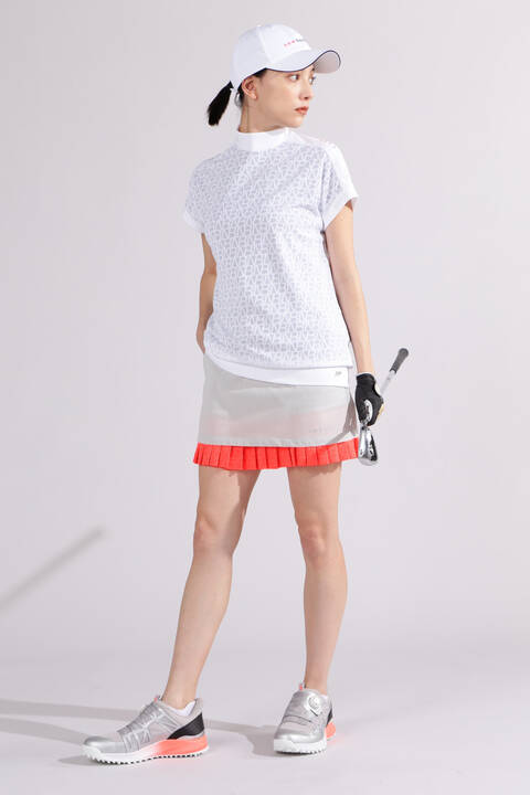 【直営店舗限定】4WAYストレッチ スウェット プリーツスカート (WOMENS)