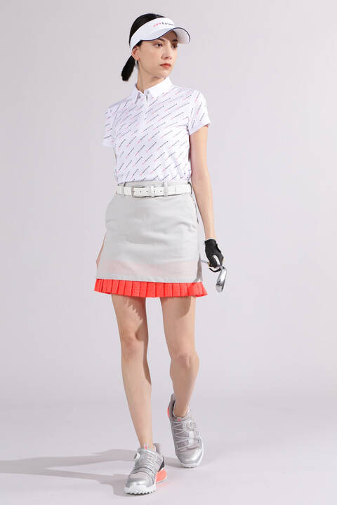 【直営店舗限定】4WAYストレッチ スウェット プリーツスカート (WOMENS)