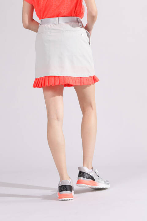 【直営店舗限定】4WAYストレッチ スウェット プリーツスカート (WOMENS)
