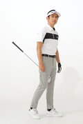 高密ツイル スウェット スリム ロングパンツ (MENS WORLD)