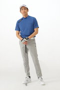 高密ツイル スウェット スリム ロングパンツ (MENS WORLD)