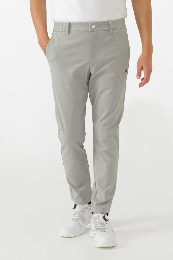高密ツイル スウェット スリム ロングパンツ (MENS WORLD)