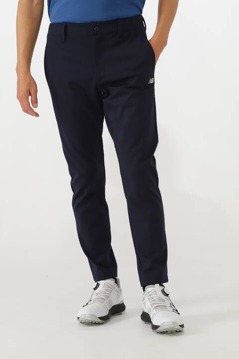 高密ツイル スウェット スリム ロングパンツ (MENS WORLD)
