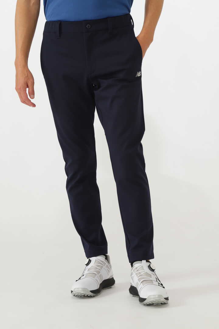 高密ツイル スウェット スリム ロングパンツ (MENS WORLD)